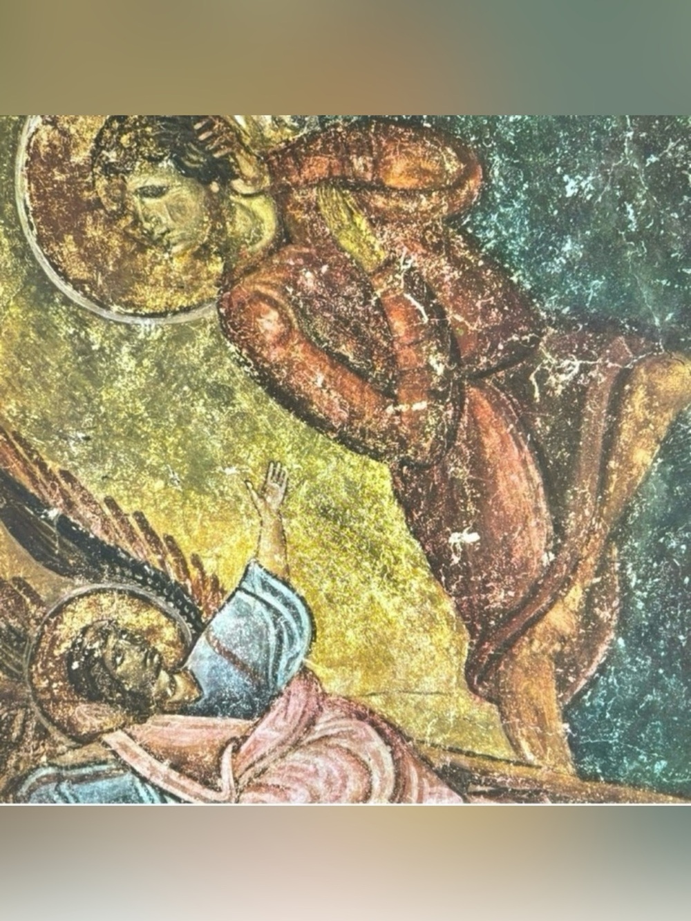 Jacob's Ladder Angel Dream Original 60s Vintage Fine Art Print Poster Yugoslavia